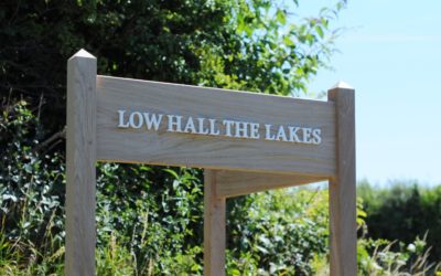 Oak Signs for Boutique B&B and Luxury Wedding Venue
