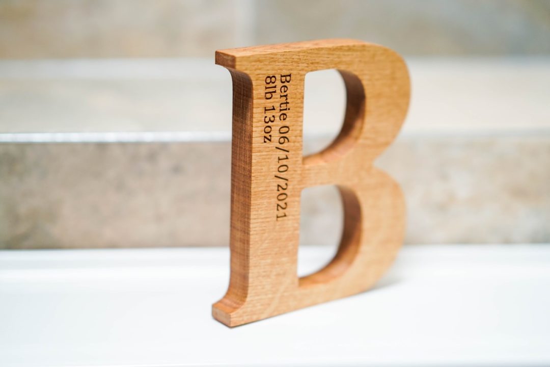 Personalised Oak Letters | Wood, Metal & Painted Directional Signs ...